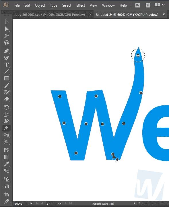 Illustrator CC 2018 Puppet Warp Tool  Studio Training