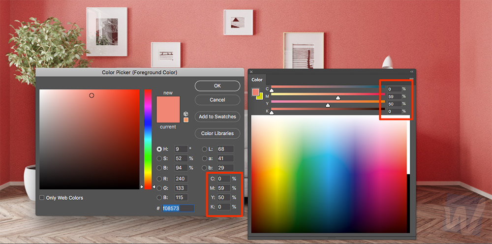 Photoshop Colour Swatch Pantone