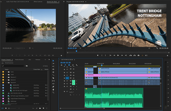 Adobe Premiere Pro Editing